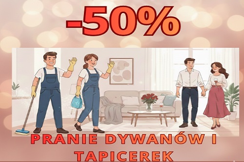 Czyste mieszkanie na Walentynki z promocją